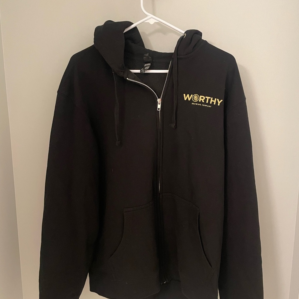 Worth Black and Yellow Hoodie Sweatshirt